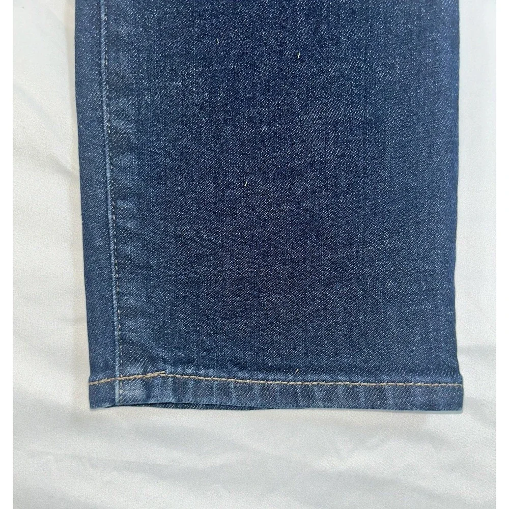 Gap Denim Jeans Girls 12 Slim NWT Straight Leg Adjustable Dark Wash MSRP $39.99